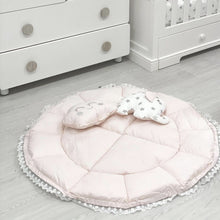 Load image into Gallery viewer, Round Baby Nest with two Pillows