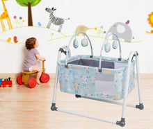 Load image into Gallery viewer, Rocking Cradle -  Cute Sheep - Mint