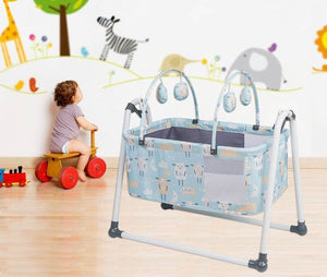 Rocking Cradle -  Cute Sheep - Mint