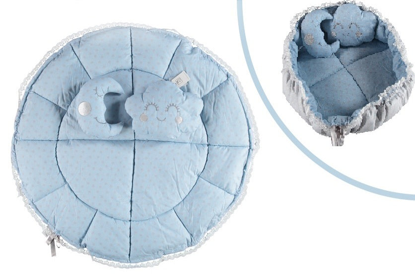 Round Baby Nest with two Pillows