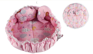 Round Baby Nest with two Pillows