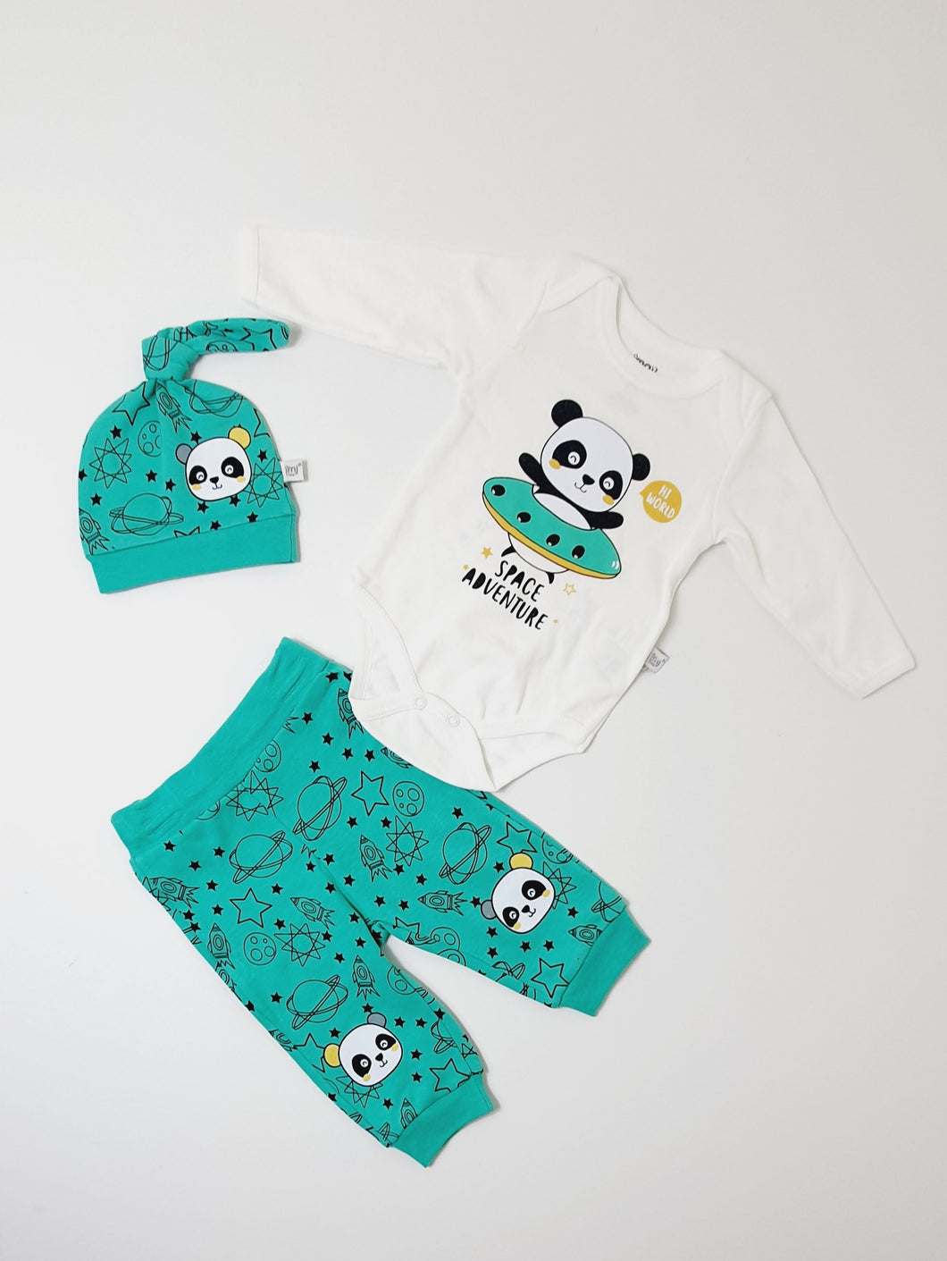 Three Pieces Baby Romper Suit