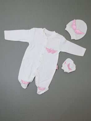 Three Pieces Baby Romper Suit
