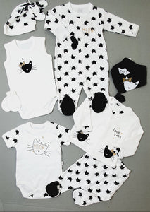 Newborn 8 Pieces baby body suit