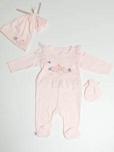 Three Pieces Baby Romper Suit