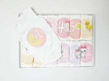 Load image into Gallery viewer, Baby Milestone Set ( 12 pieces ) _ sleeveless