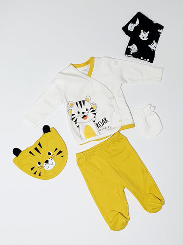 5 Pieces Baby Romper Suit