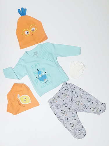 5 Pieces Baby Romper Suit