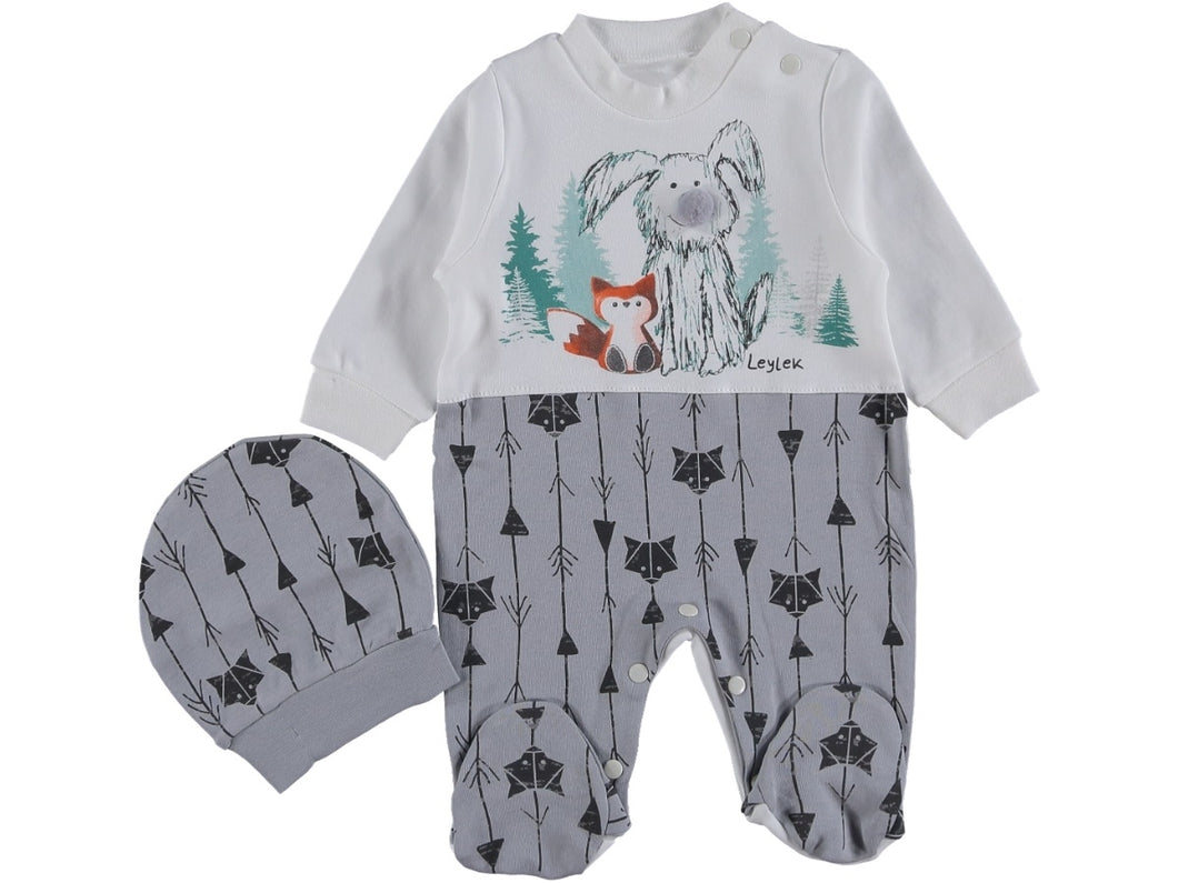 Baby Romper Suit and hat