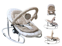 Load image into Gallery viewer, Rocking Chair- Brown Stars