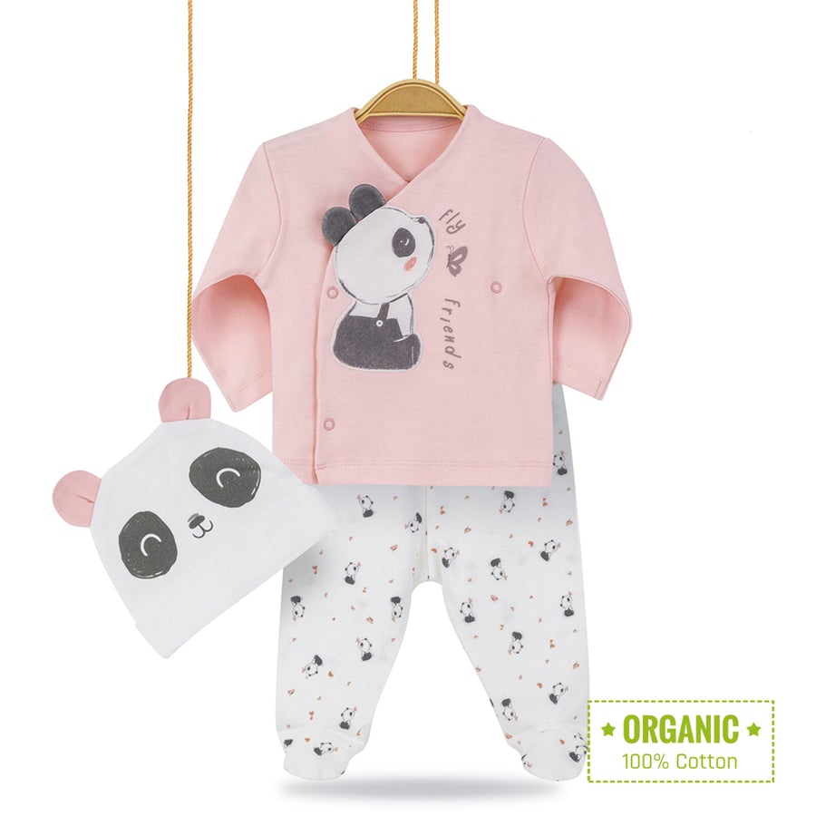 Panda baby girl clothes top