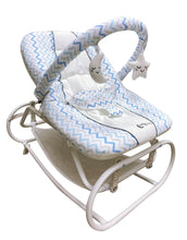 Load image into Gallery viewer, Two Ways Rocking Cradle - Blue