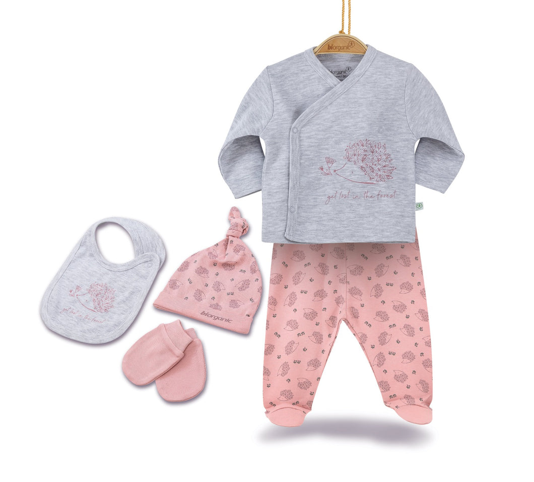 Biorganic Newborn Baby Set ( 5 Pieces)