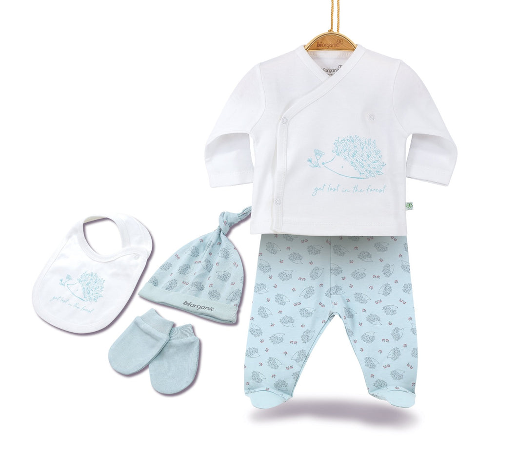 Biorganic Newborn Baby Set ( 5 Pieces)