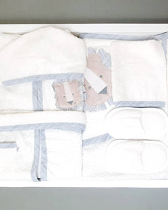 Baby Bathrobe Set 4 Pieces