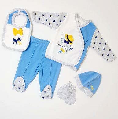 5 Pieces Baby Romper Suit