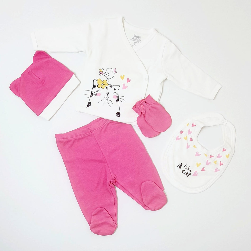 5 Pieces Baby Romper Suit