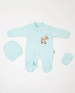 Three Pieces Baby Romper Suit