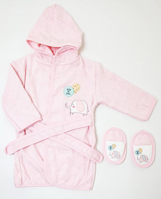 Baby Bathrobe Set 2 Pieces