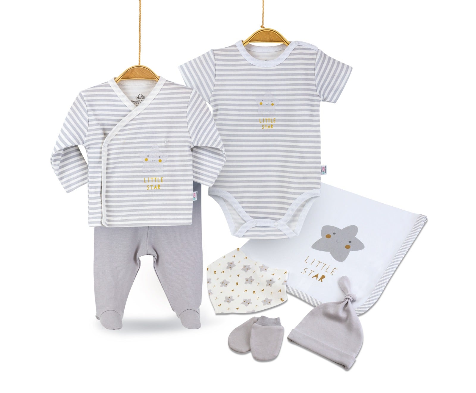 Biorganic Newborn Baby Set ( 8 Pieces) – Gazania