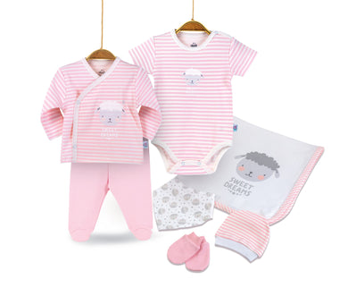 Biorganic Newborn Baby Set ( 8 Pieces)