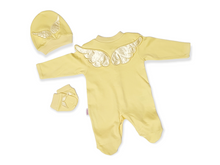 Load image into Gallery viewer, Three Pieces Baby Romper Suit