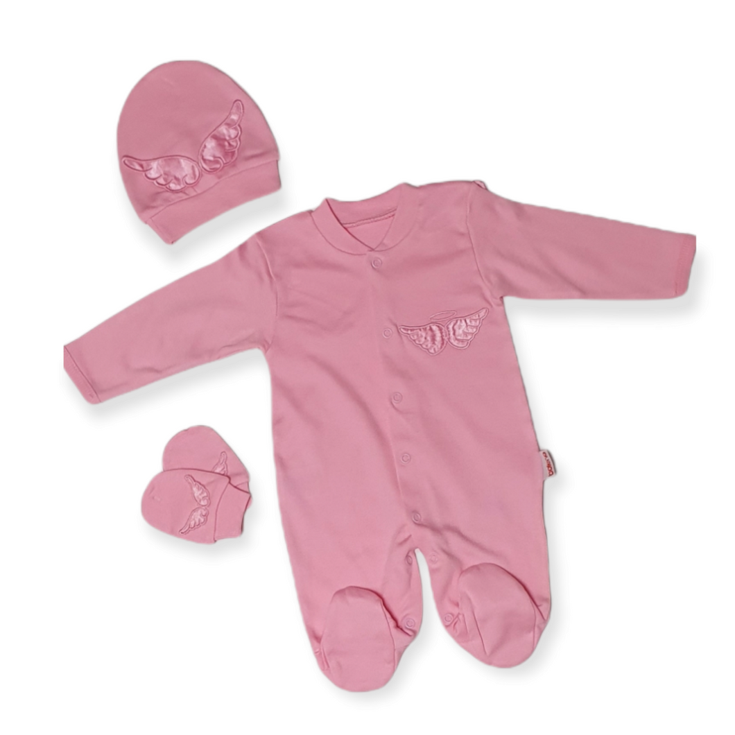 Three Pieces Baby Romper Suit