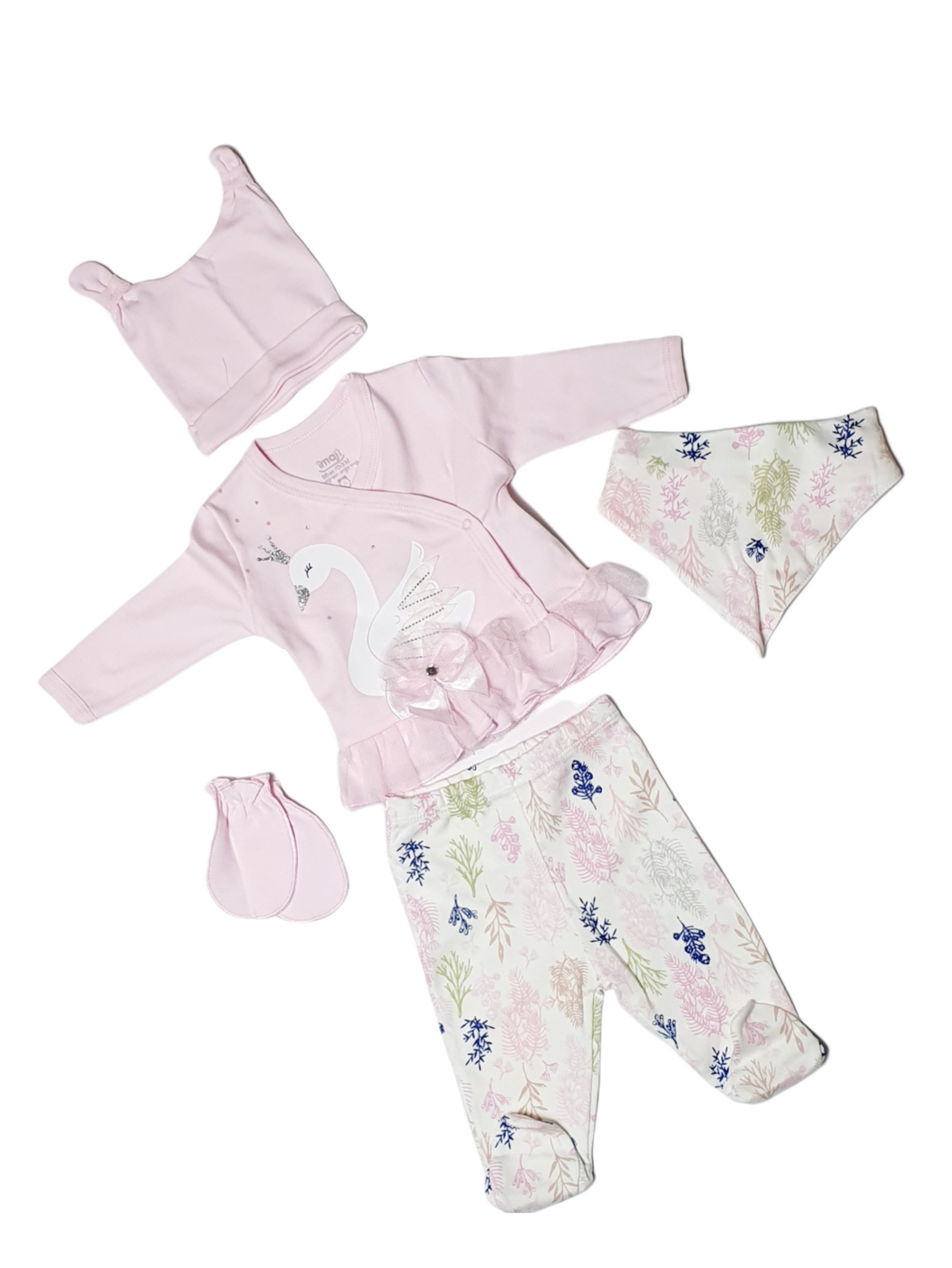 5 Pieces Baby Romper Suit
