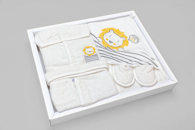 Baby Bathrobe Set 4 Pieces